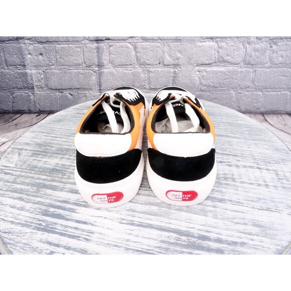 Revenge X Storm	Vol 2 Orange/Black Men 10 Vans Style Skaters Shoes New in Box - Picture 9 of 12